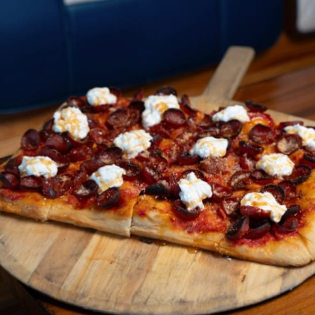 Hot Honey Pizza Al Taglio.