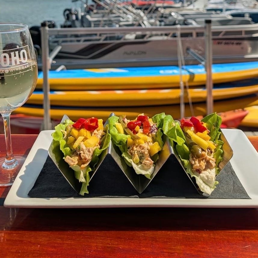 Mango Tango Lettuce Wraps.