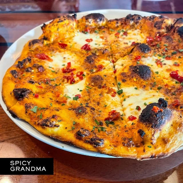 Spicy Grandma Pizza Napoletana.