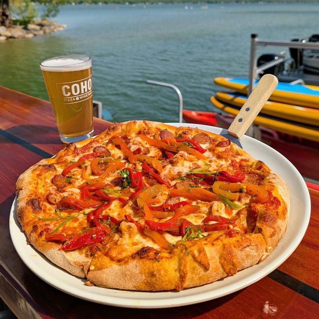 Cajun Current Napoletana Pizza Special.