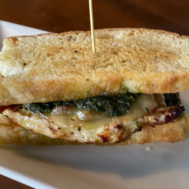 Tuscan Chicken Sandwich.