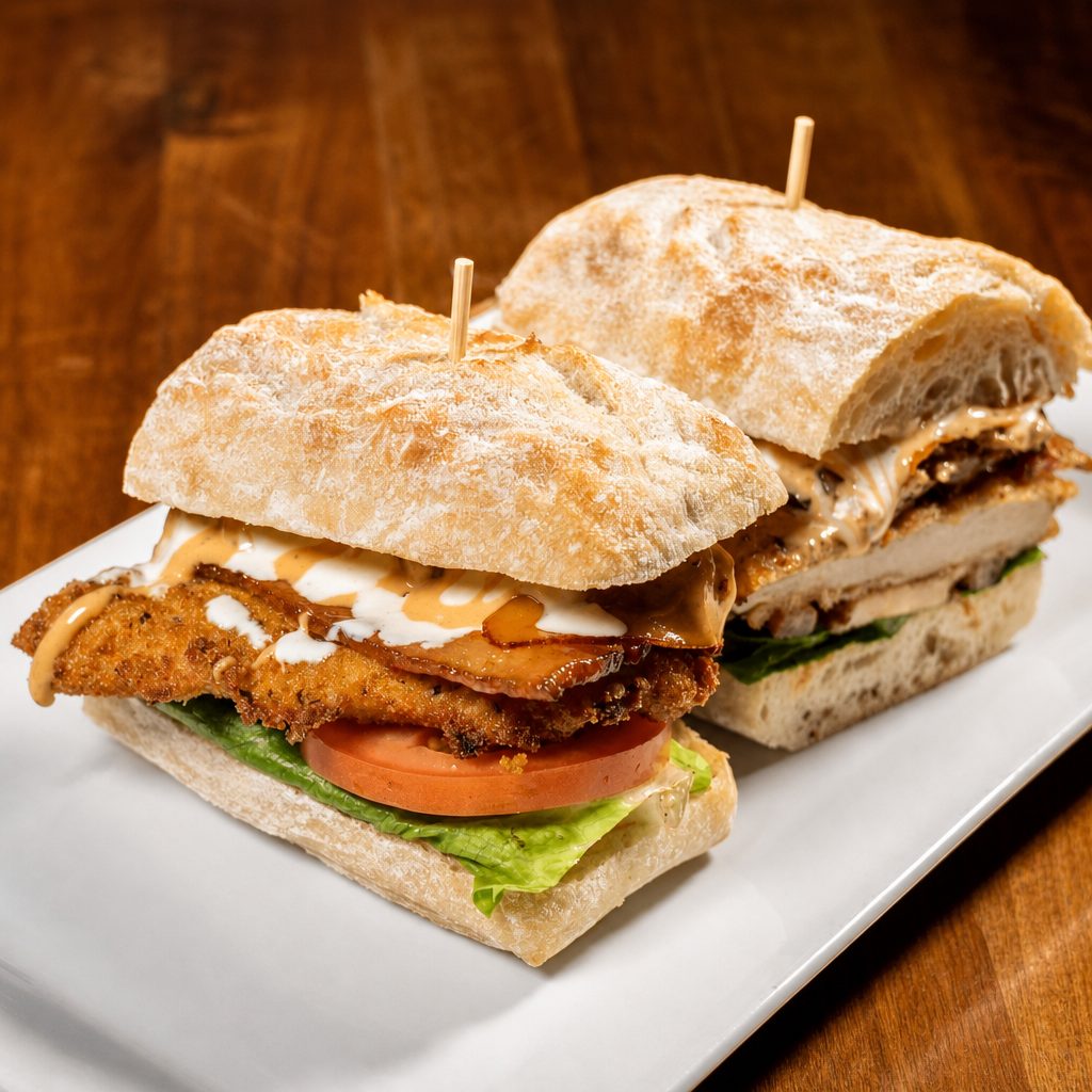 Reed Cutlet Sandwich.