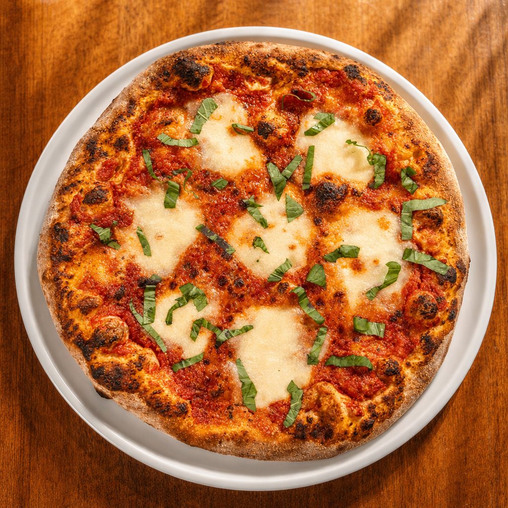 Margherita Pizza Napoletana.