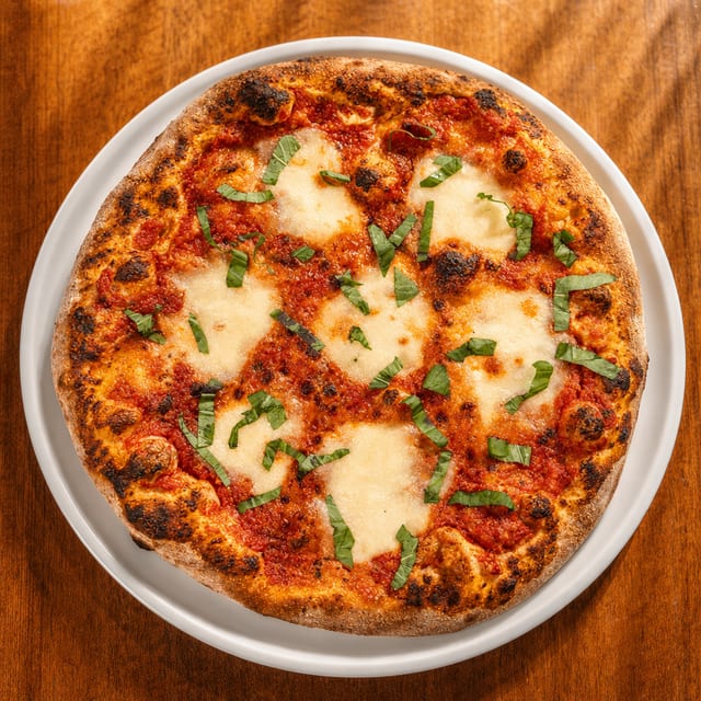 Margherita Pizza Napoletana.