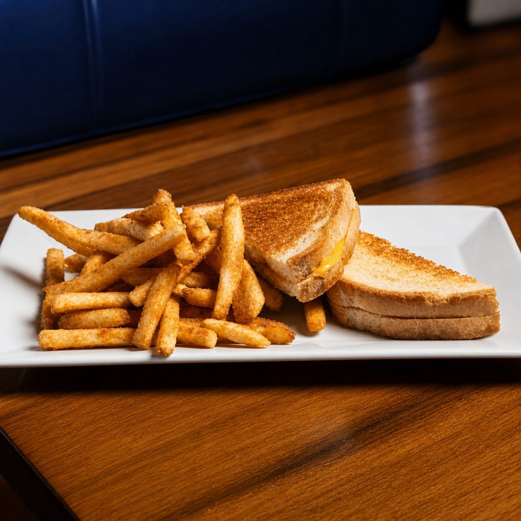 Grilled Cheese & Fries.