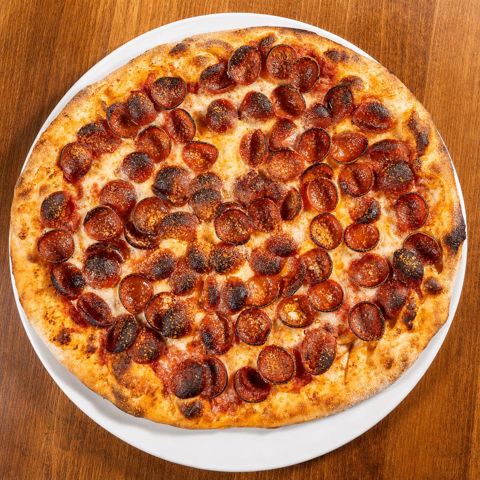 Pepperoni Pizza Napoletana.