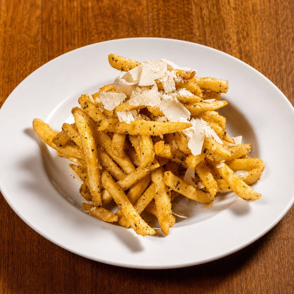 Garlic Parmigiano Fries.