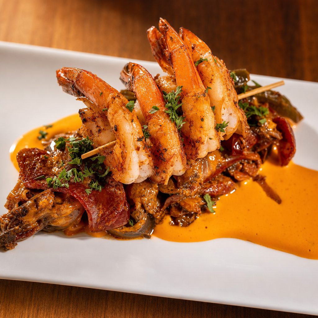 Boom Boom Shrimp.