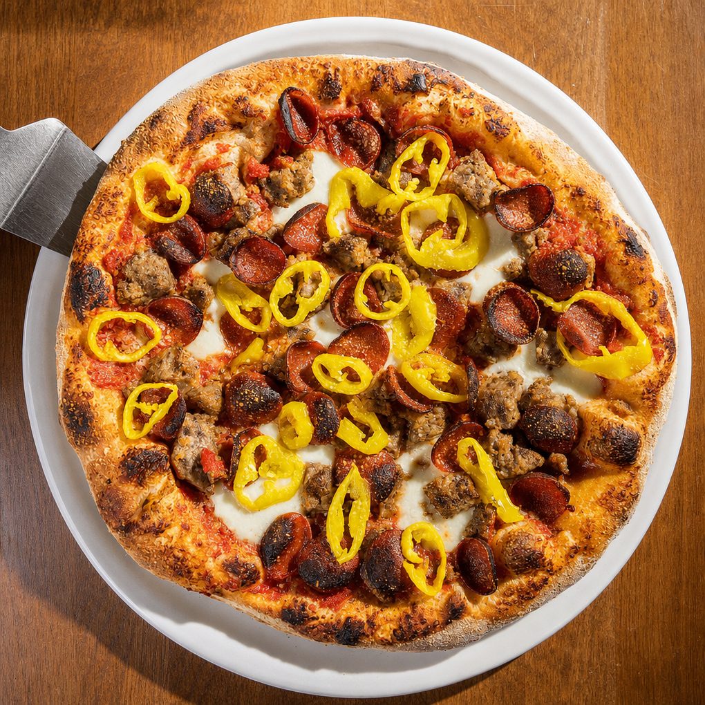 The Butcher Pizza Napoletana.
